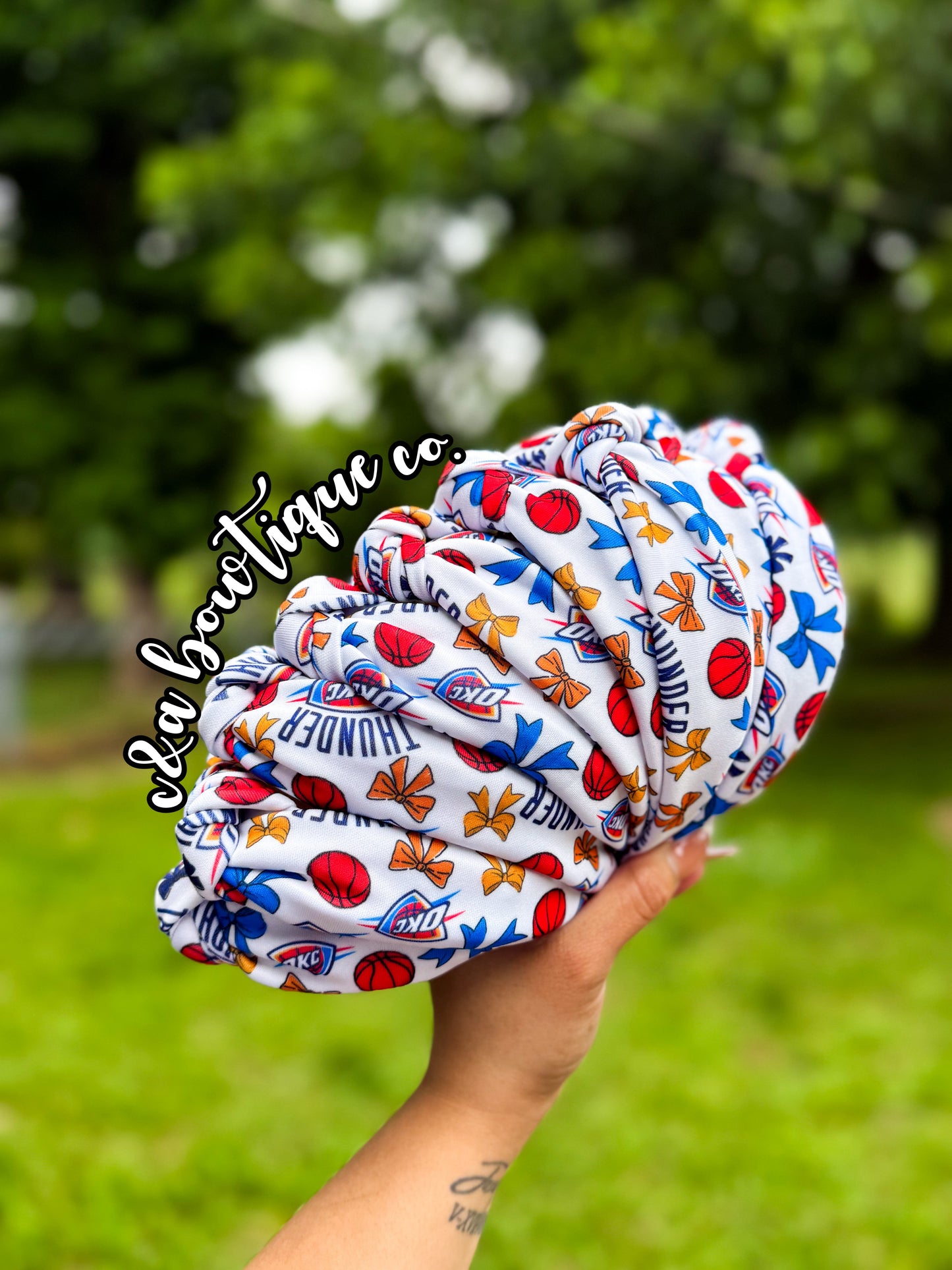 Basketball- Headband & Scrunchies