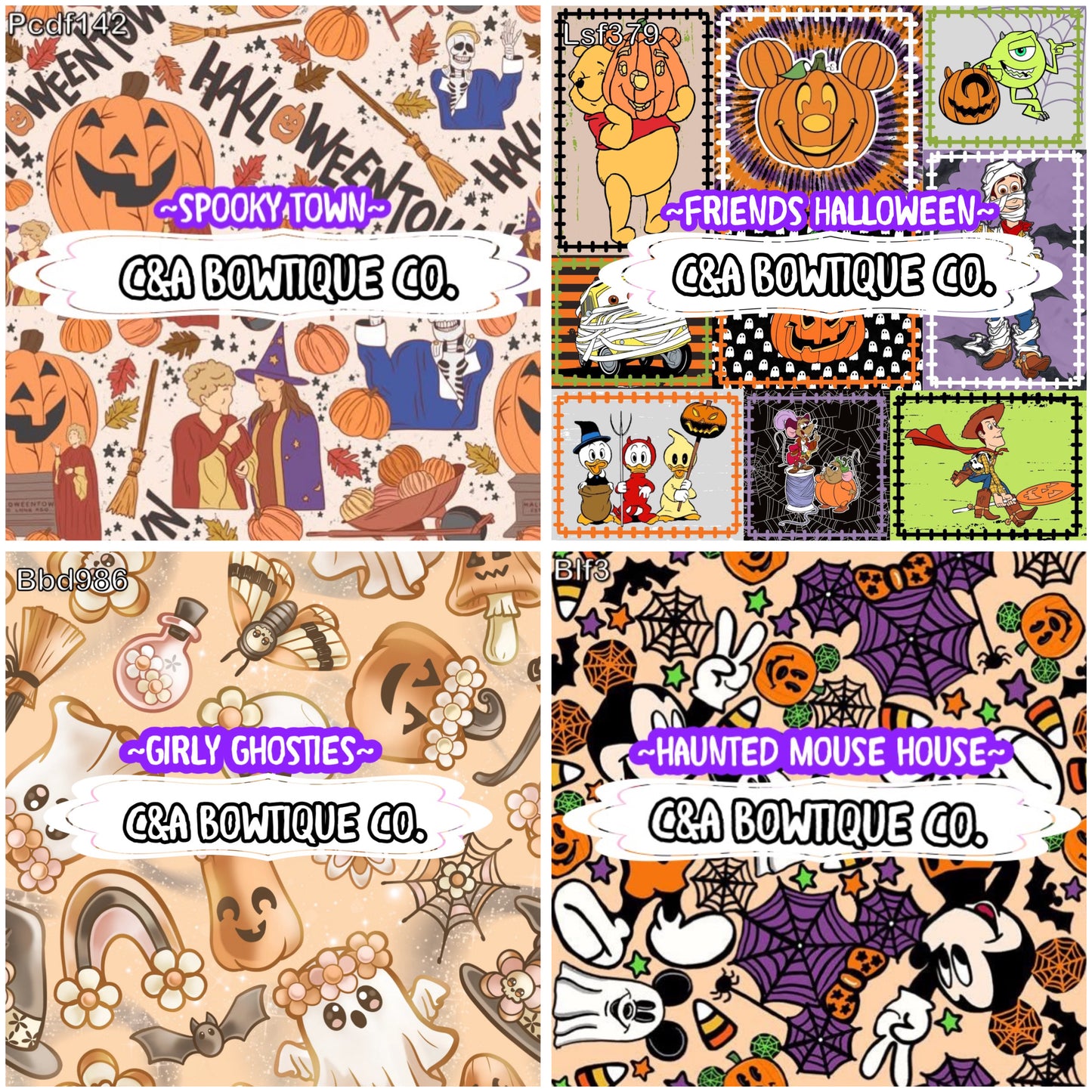 Halloween - Headbands/ Scrunchies