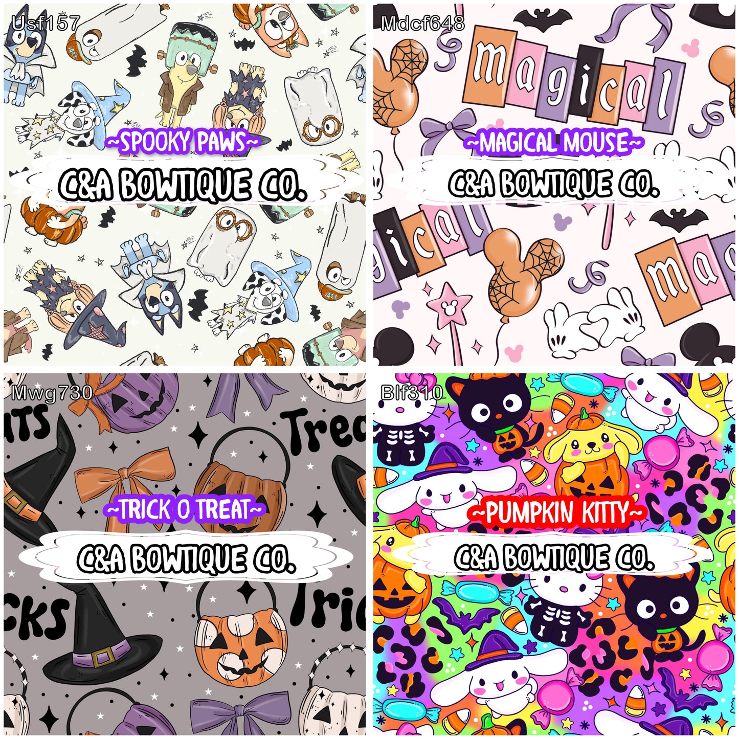 Halloween - Headbands/ Scrunchies