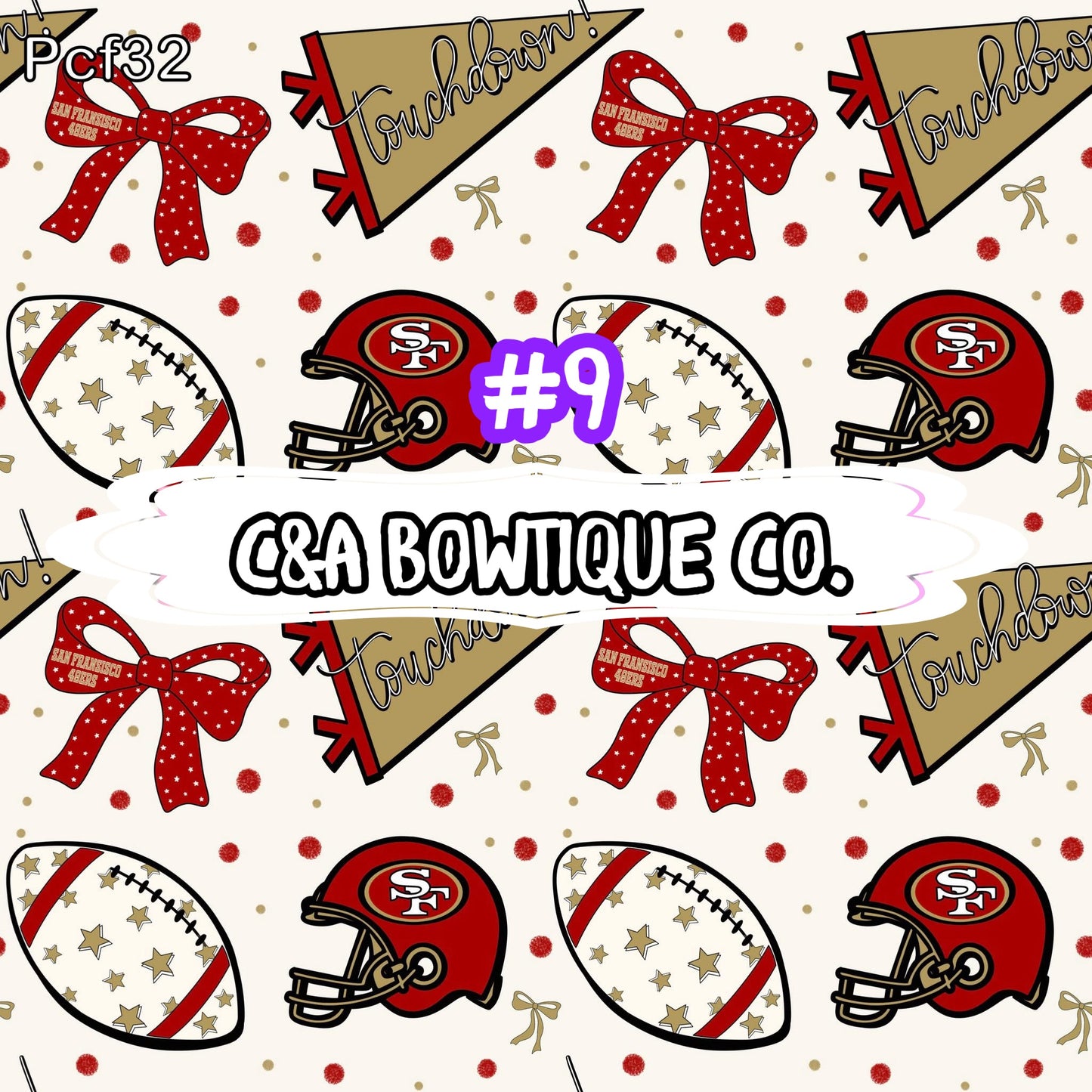 Football - Headbands/ Scrunchies