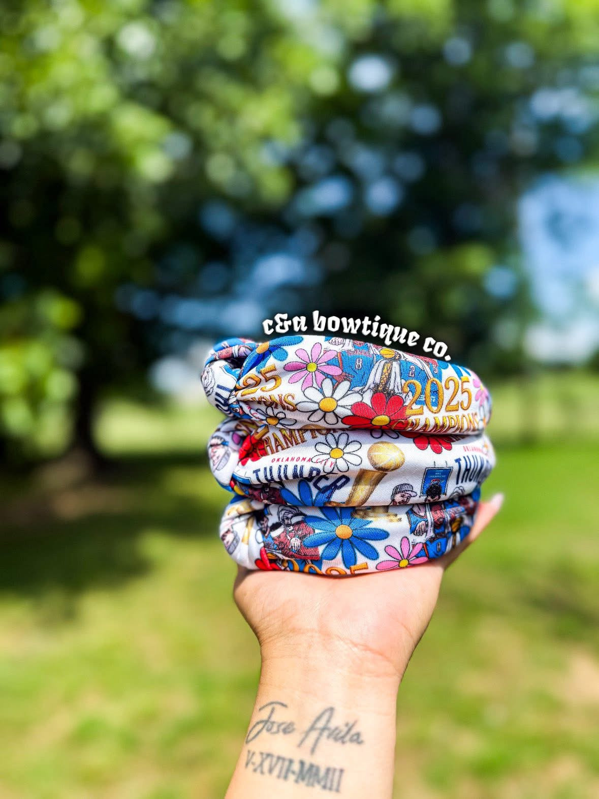 Basketball- Headband & Scrunchies