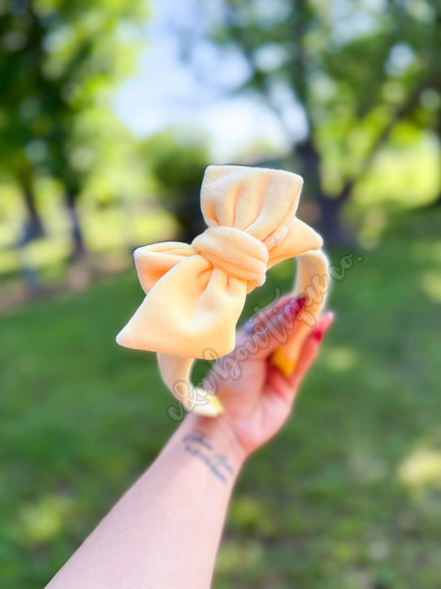 Plushy Velvet - Headbands / Scrunchies