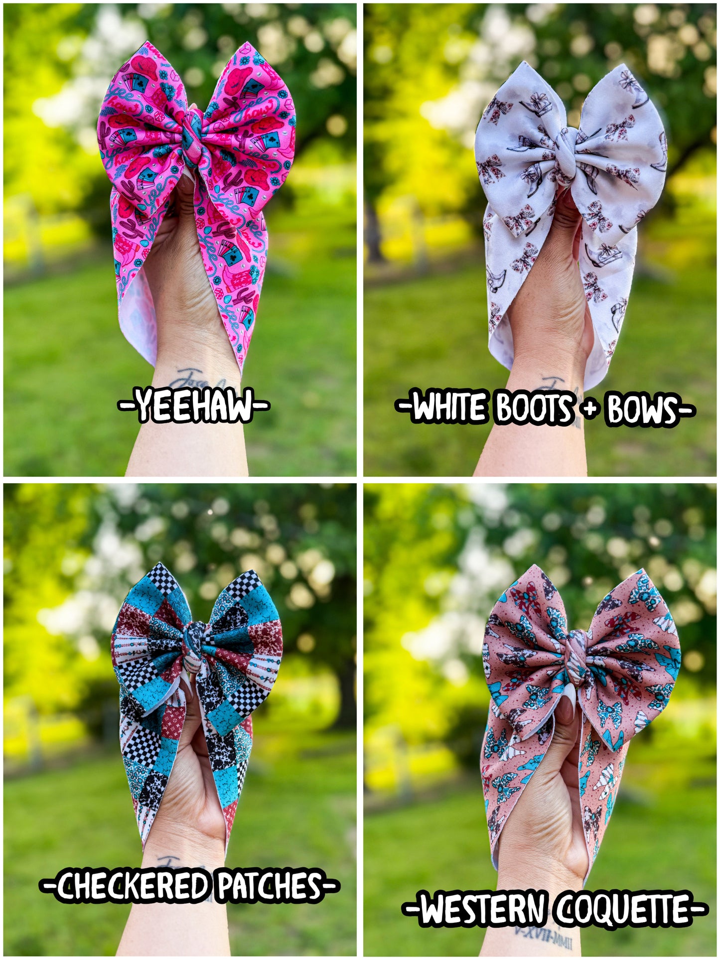 Western- Headbands/Scrunchies