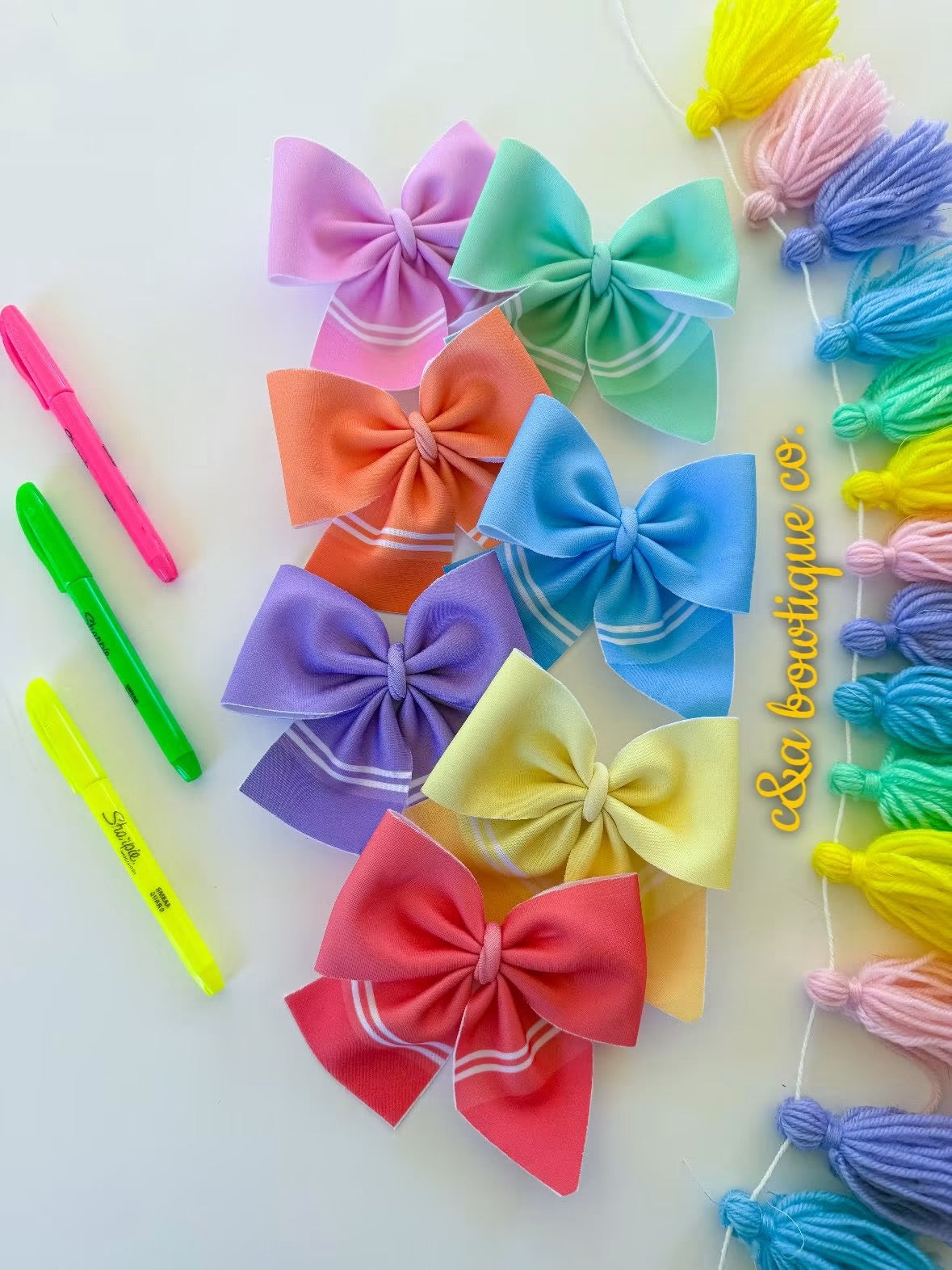 Crayon & Pencil Bows