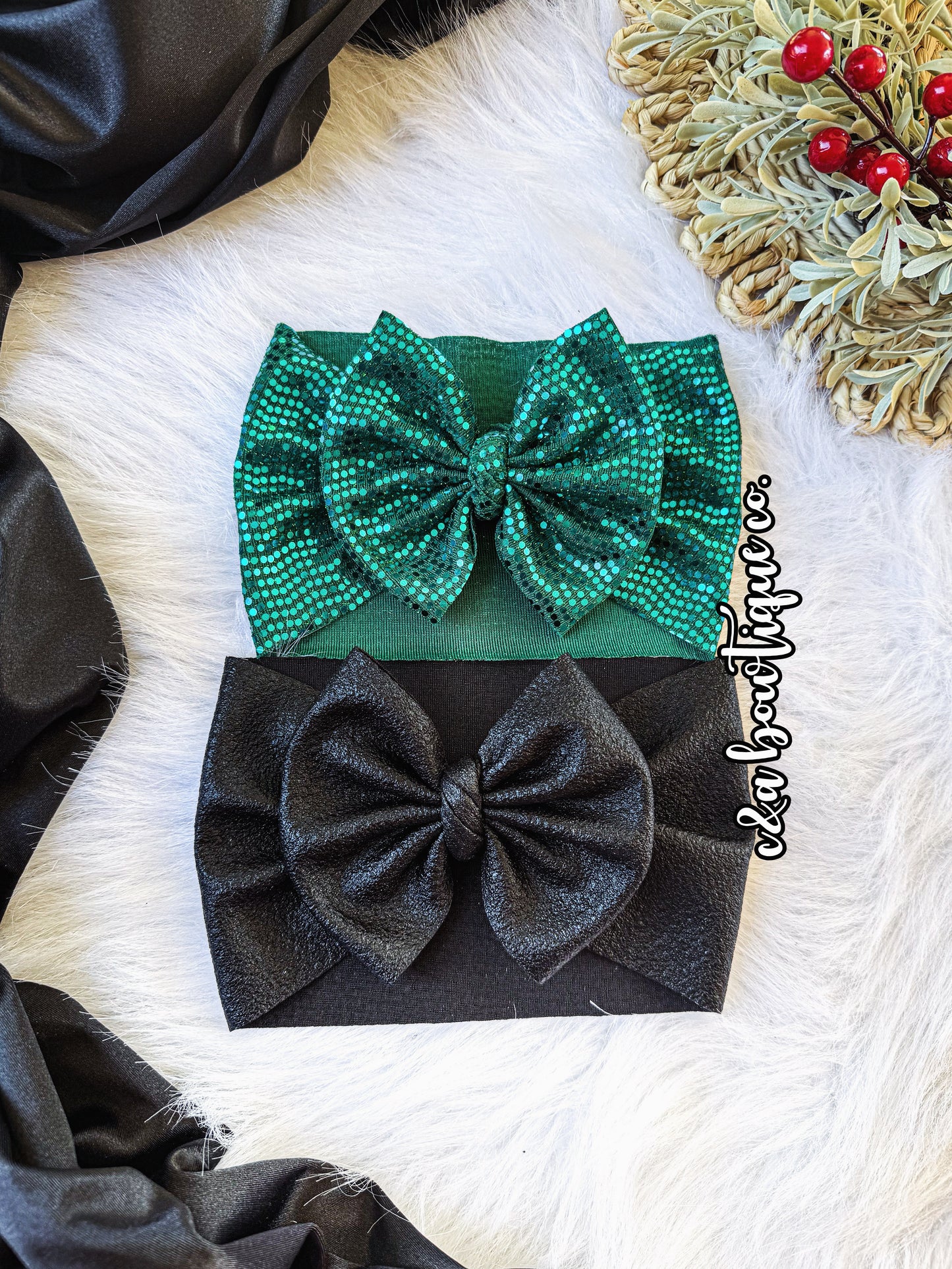 Holiday Sparkle- Headwraps