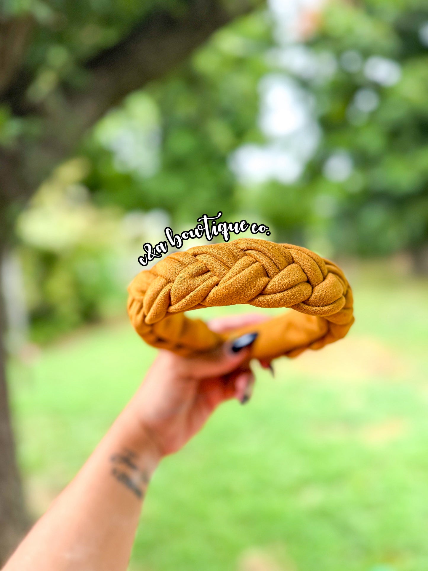 Suede- Headbands/ Scrunchies