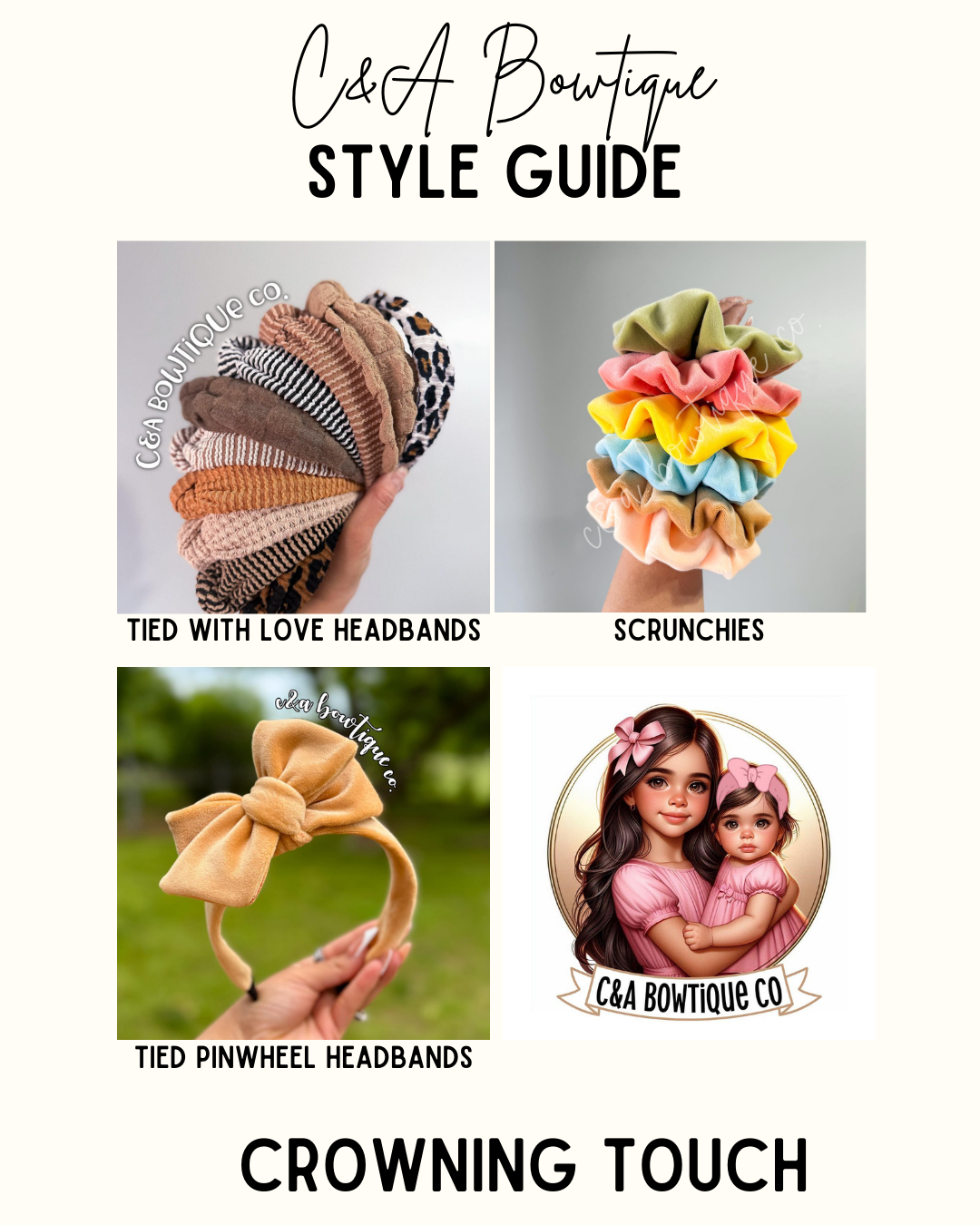 Suede- Headbands/ Scrunchies