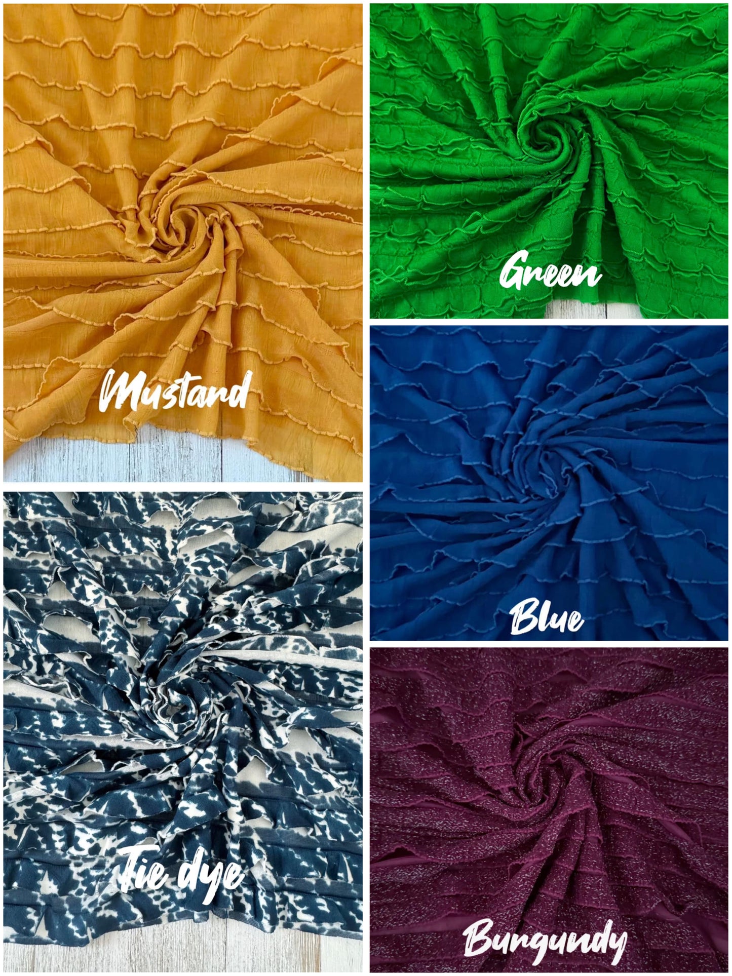 Ruffles Headwraps