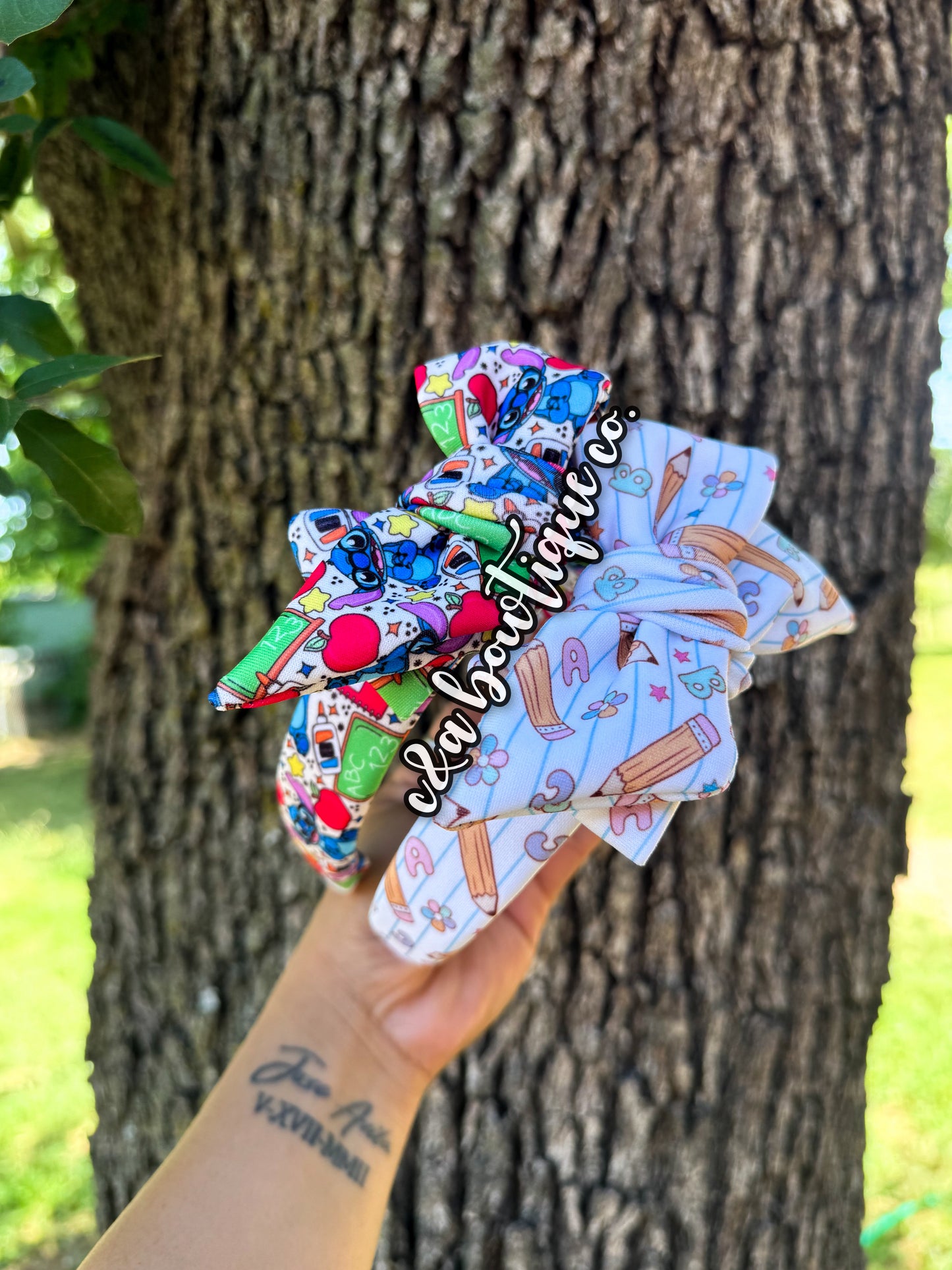 Back To School- Headbands/ Scrunchies