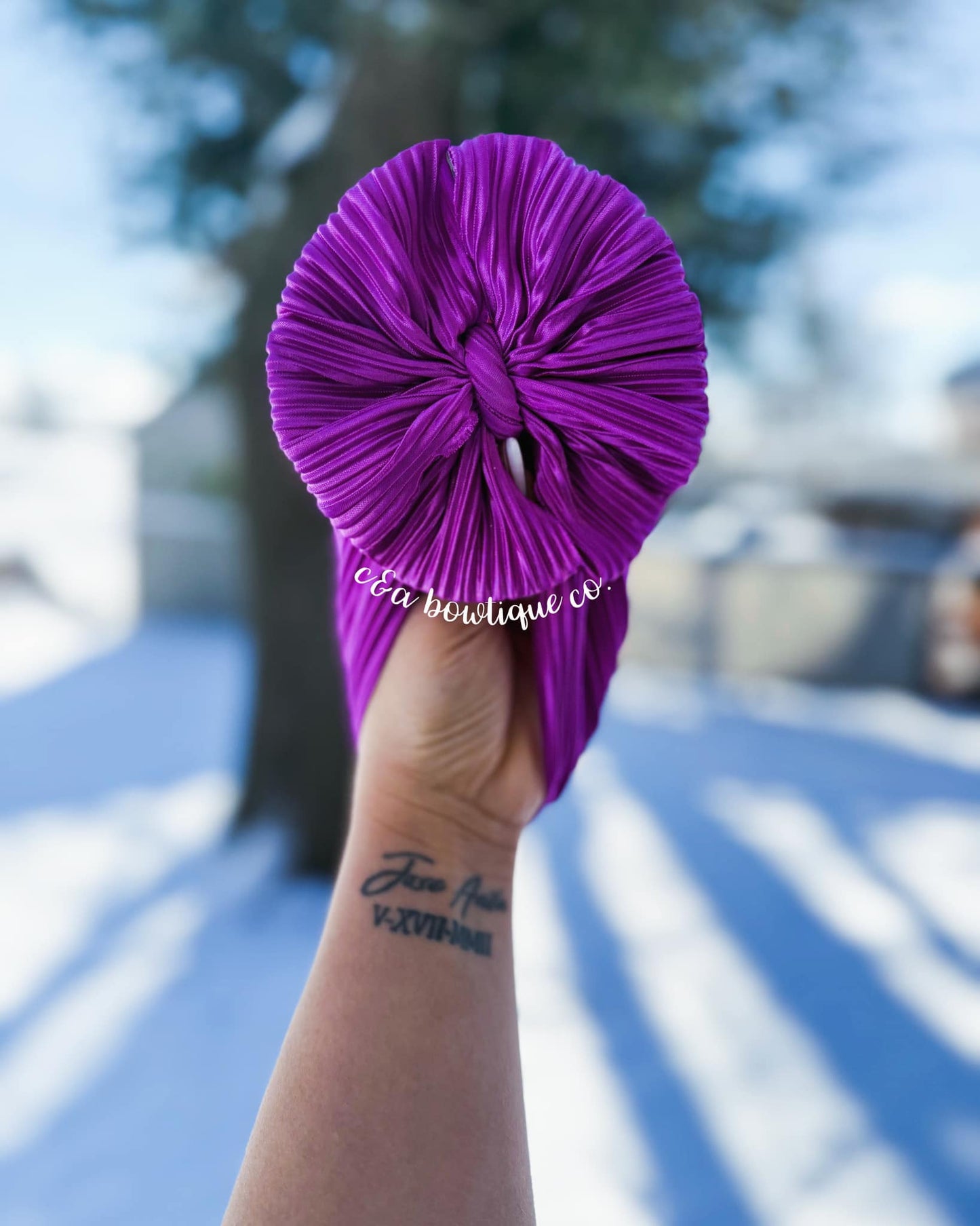 Pleated + Cozy Headwraps