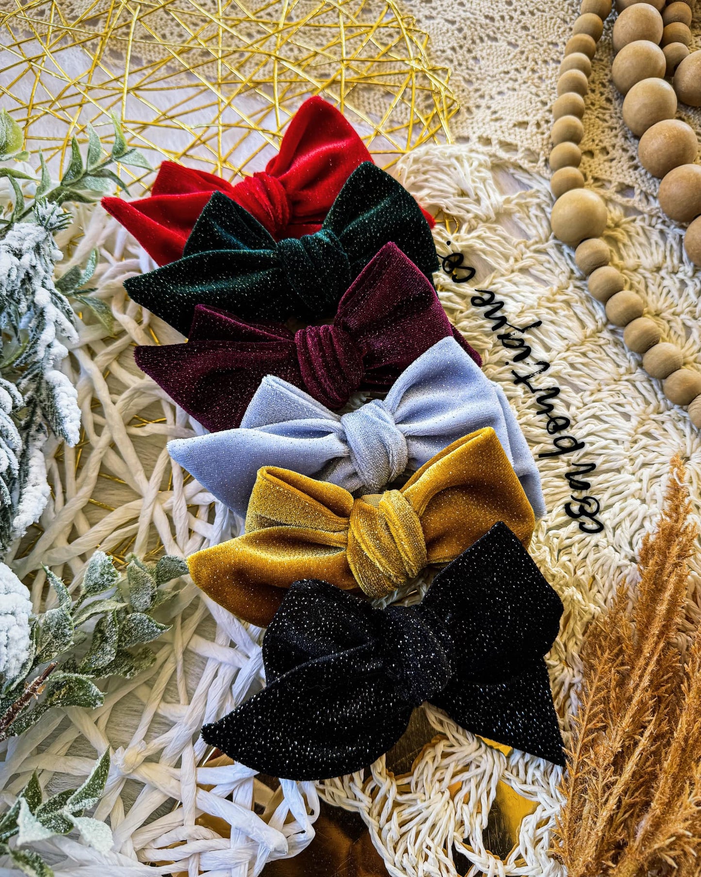 Glitter Bows
