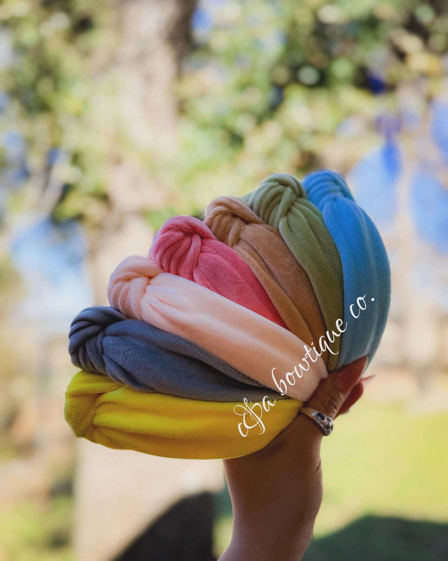 Plushy Velvet - Headbands / Scrunchies