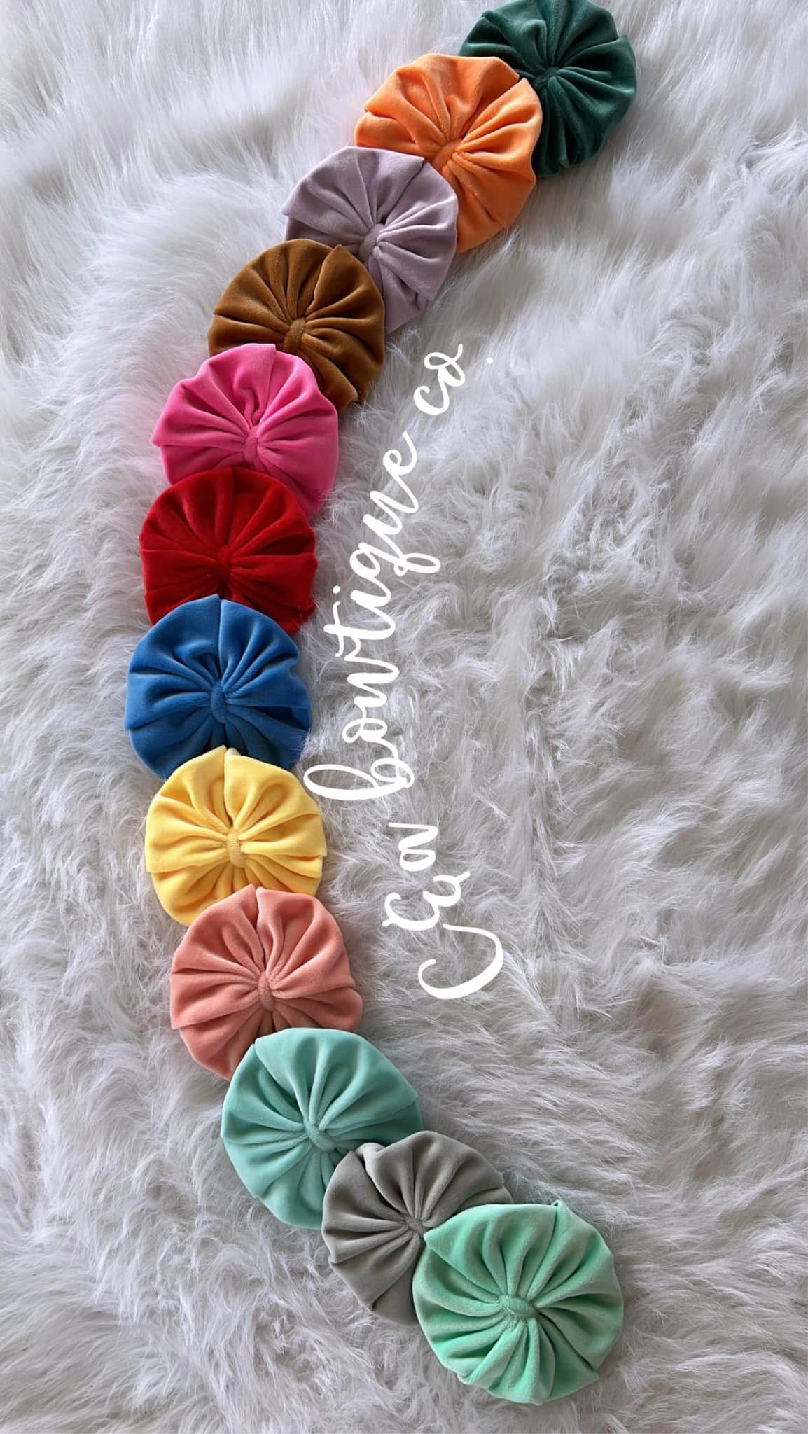 Plushy Velvet Bows
