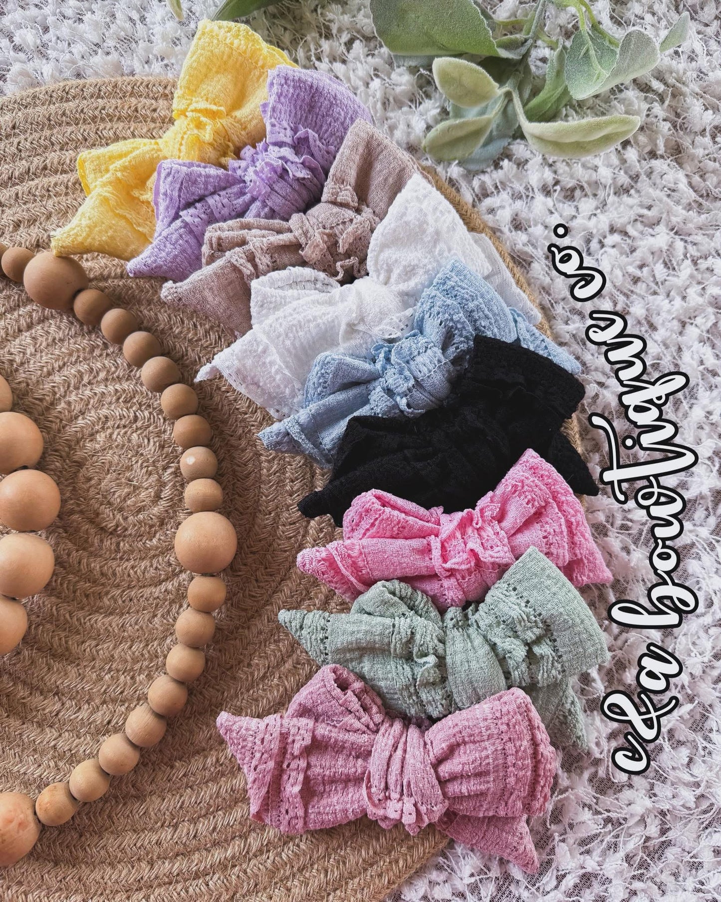 Classic Ruffles Bows