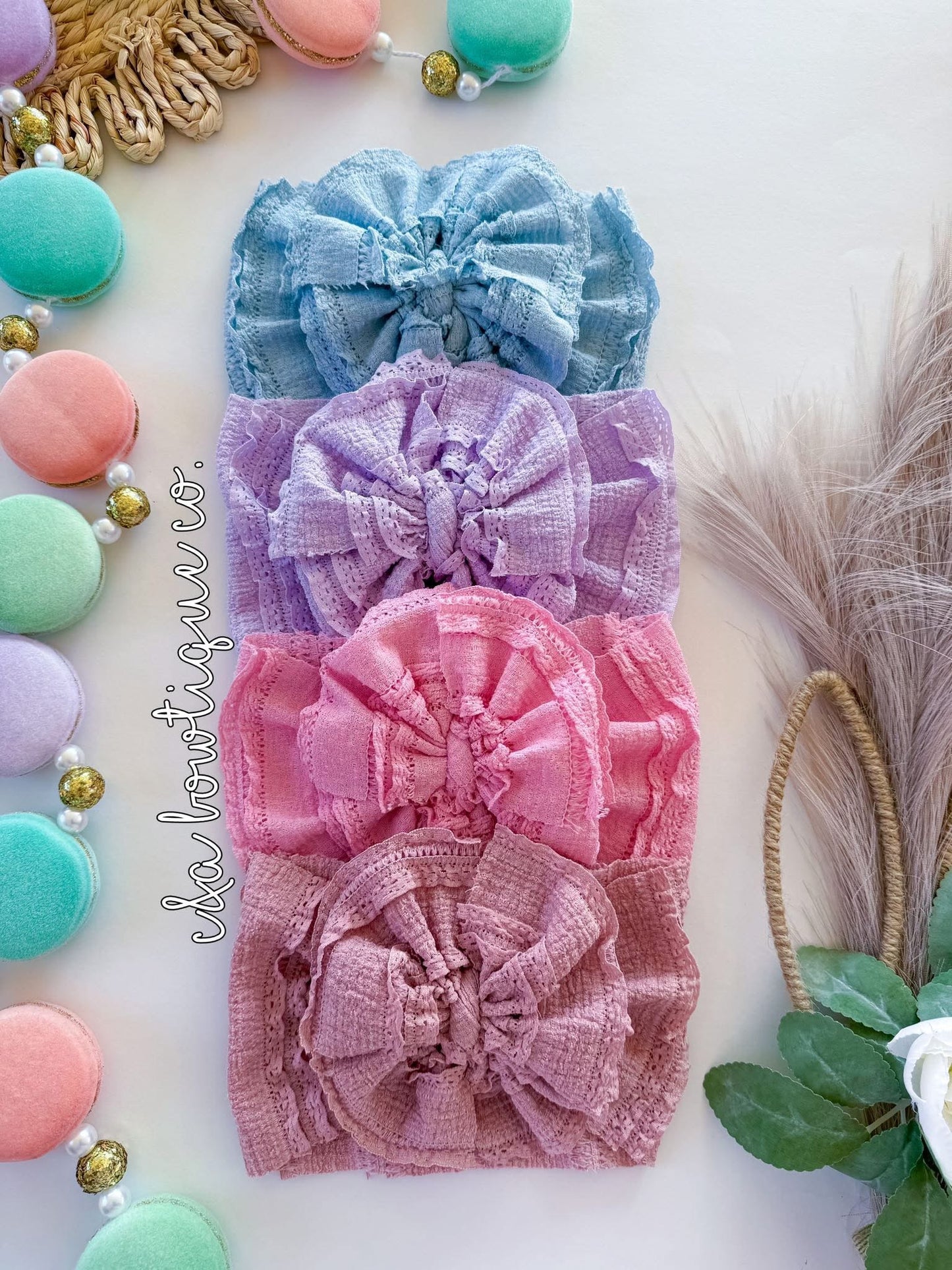 Classic Ruffles Headwraps