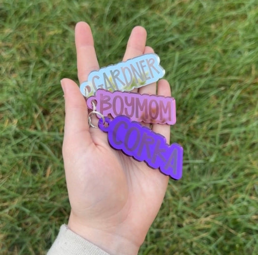 Mirror Keychain