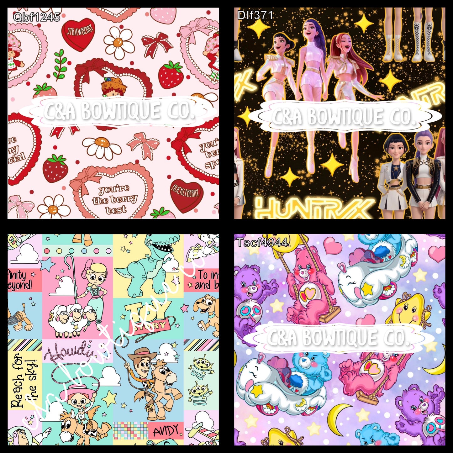 Cartoon Clubhouse- Bows