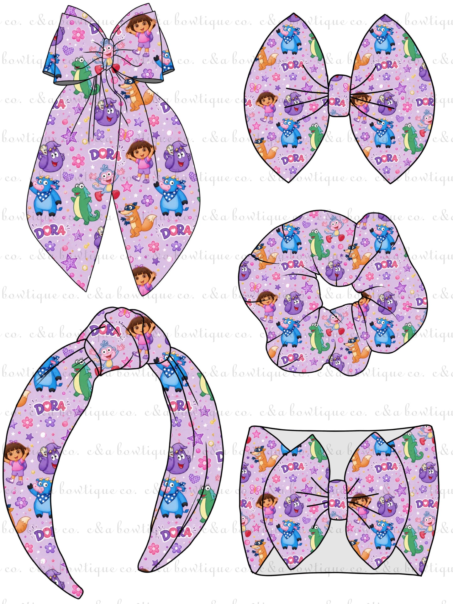 Tropical Summer- Bows