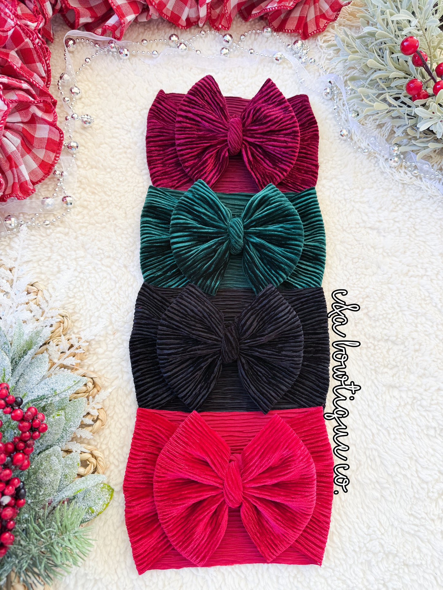 Under the Mistletoe - Headwraps