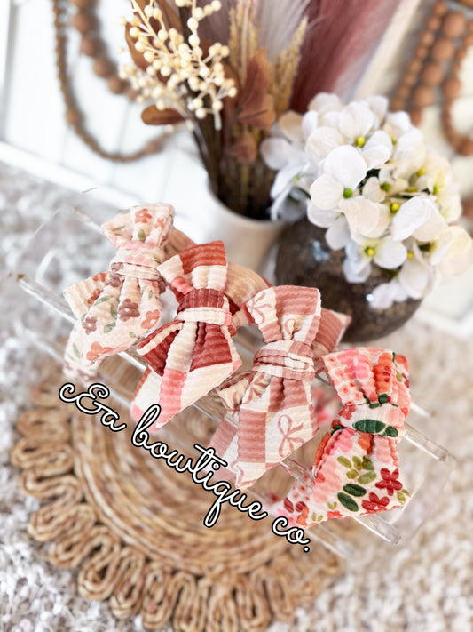 Wildflower Blossoms - Headbands/ Scrunchies / Key-fob Scrunchie