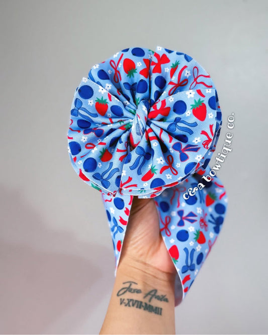 Fruits + Matching Plaids - Headwraps