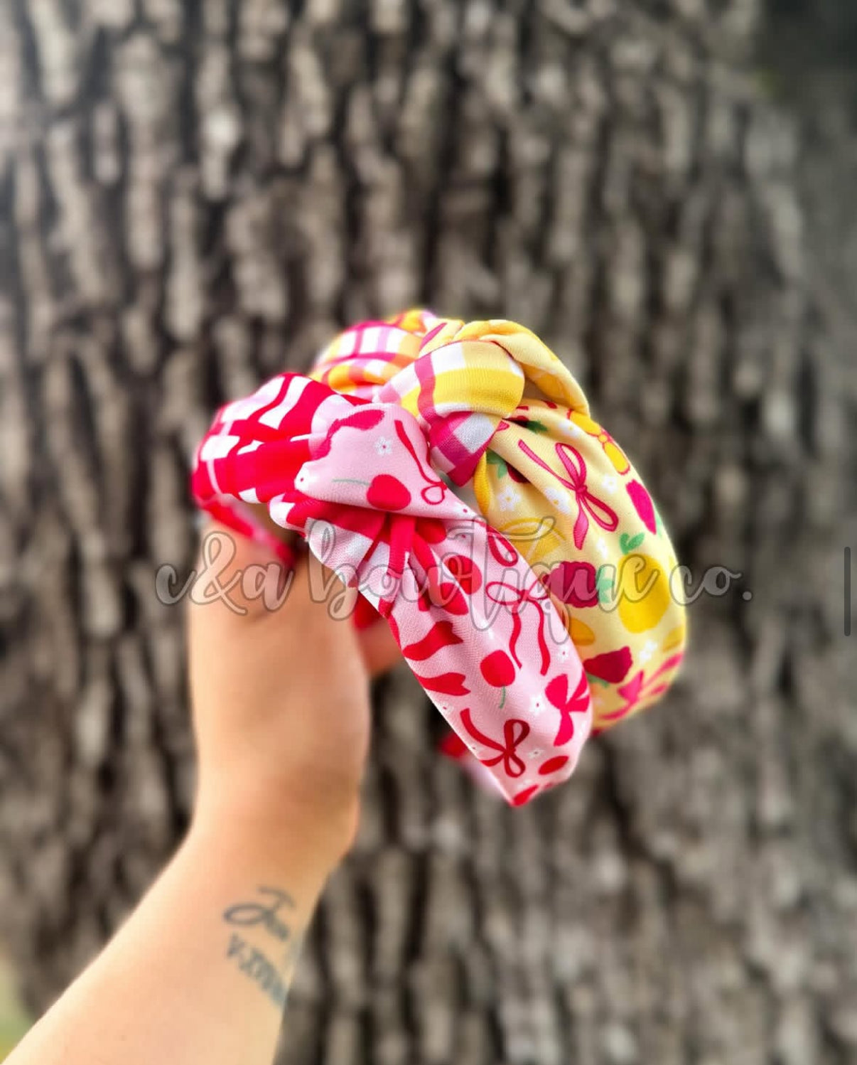 Fruits + Matching Plaids - Crowning Touch