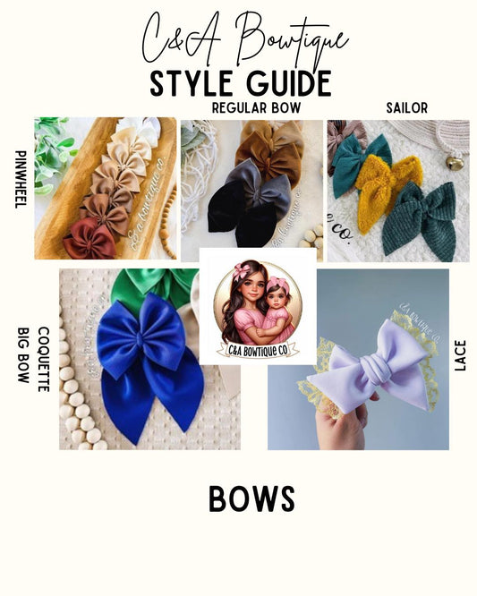 Fall Fabrics- Bows