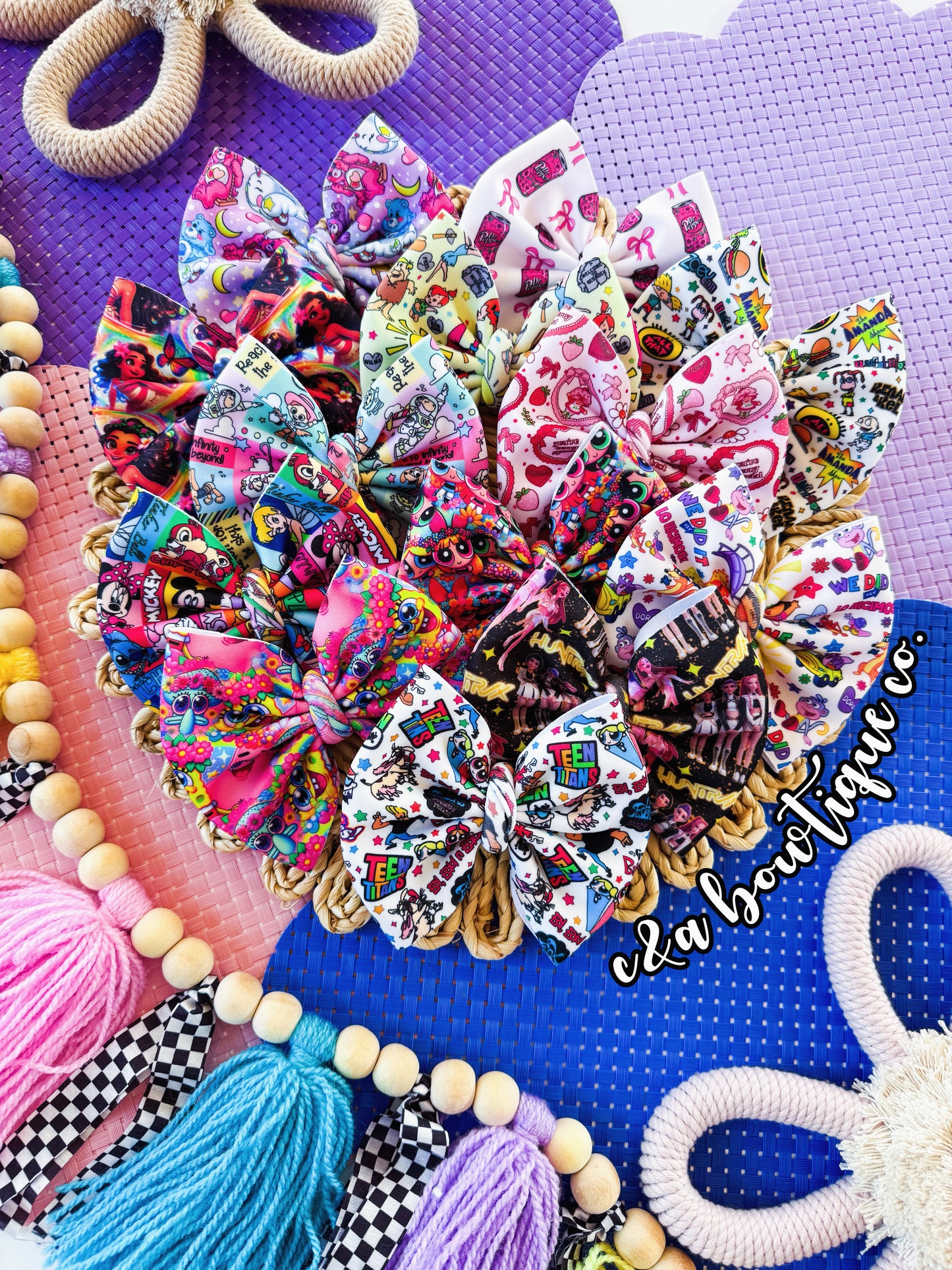 Cartoon Clubhouse- Bows