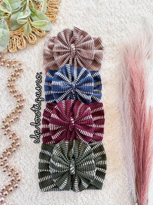 Wave Stripes - Headwraps
