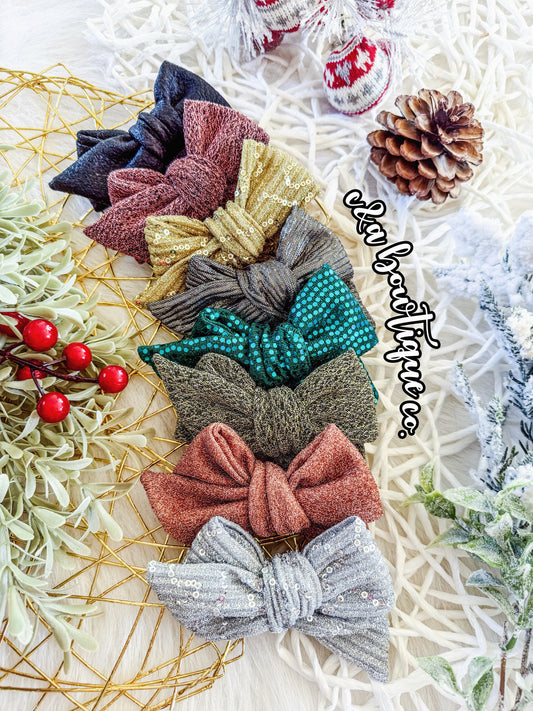 Holiday Sparkle- Bows