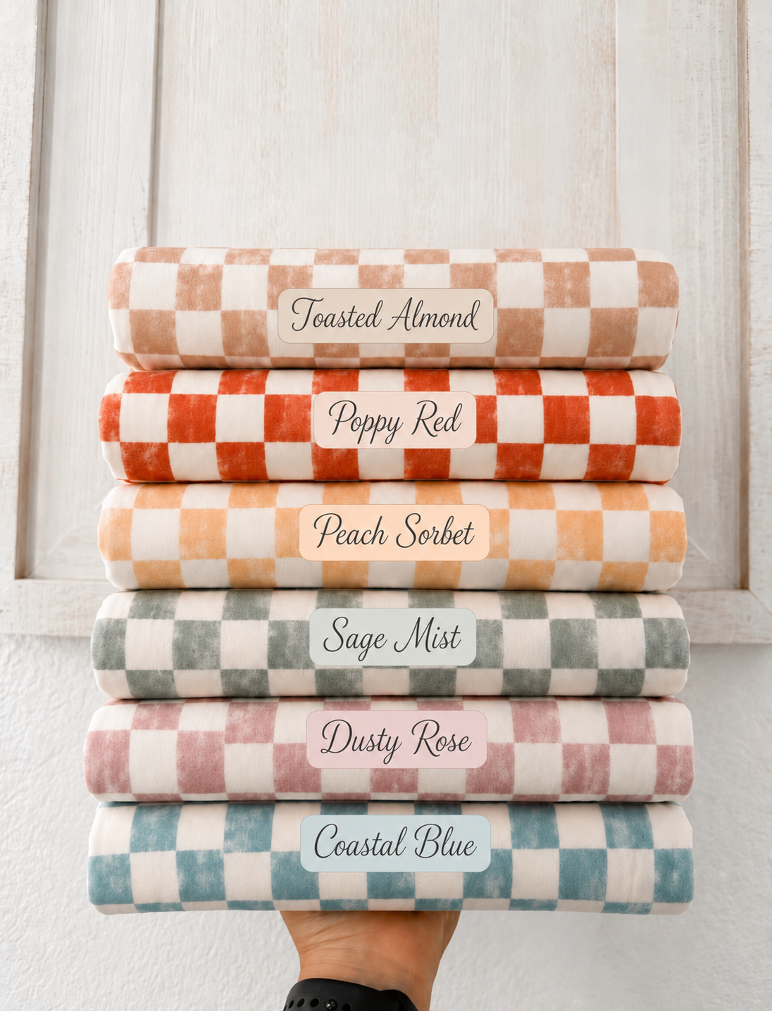 Jacquard & Checkered- Headbands/ Scrunchies / Keyfobs / Lanyards
