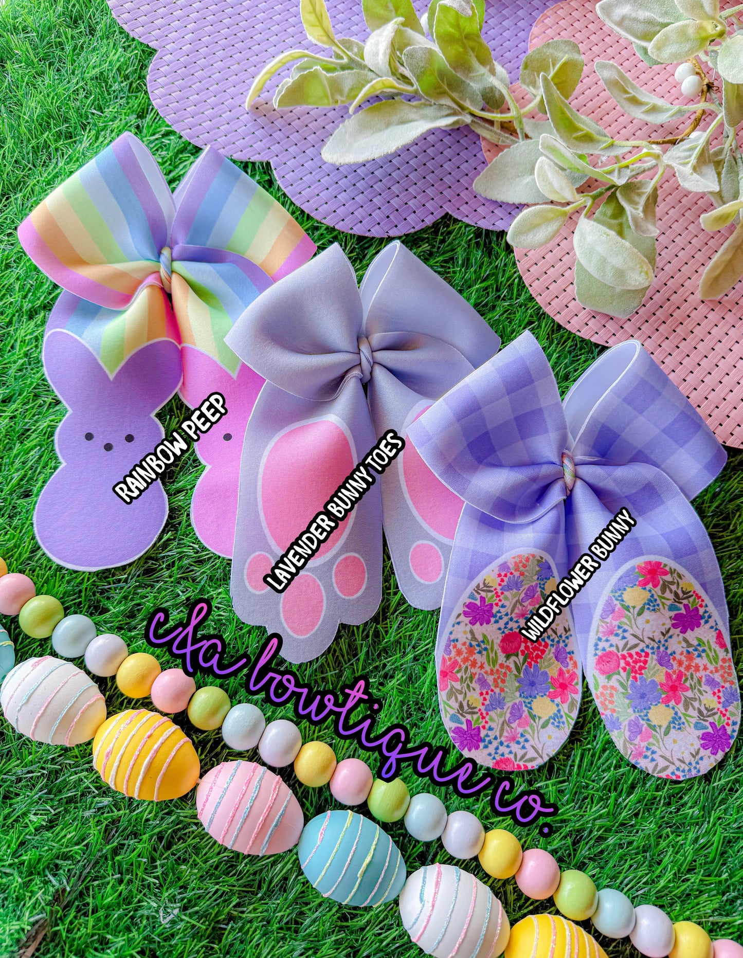 Easter Bubble Bows