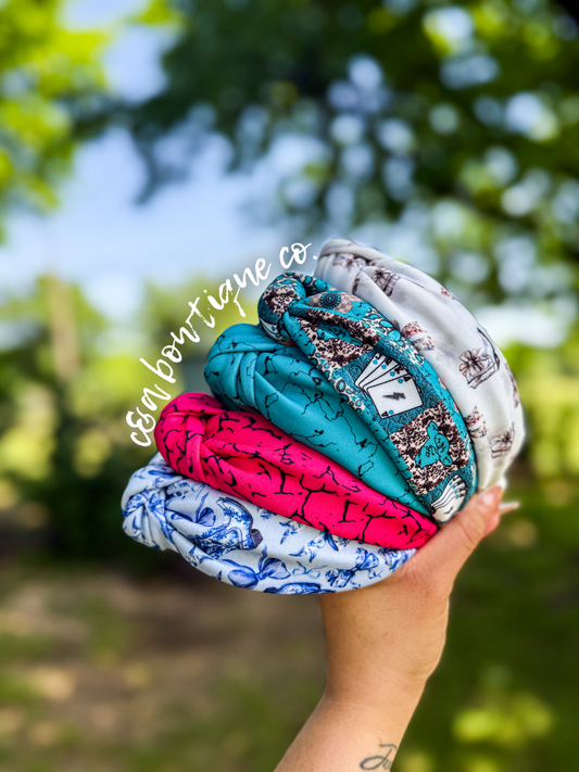 Western- Headbands/Scrunchies