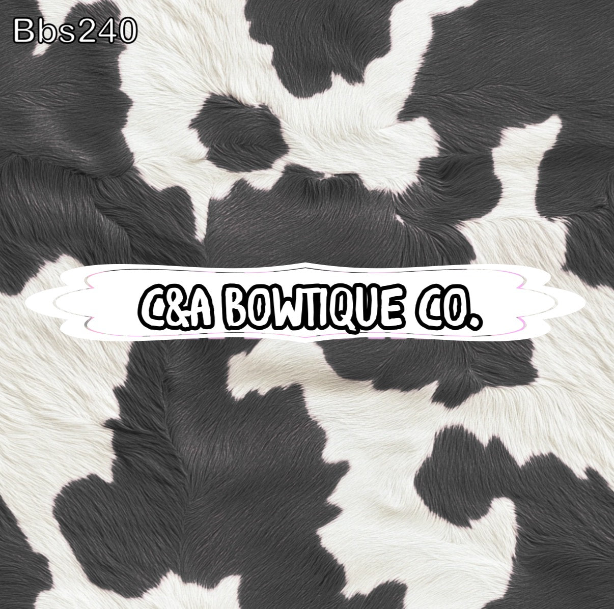 Cowhide- Bows
