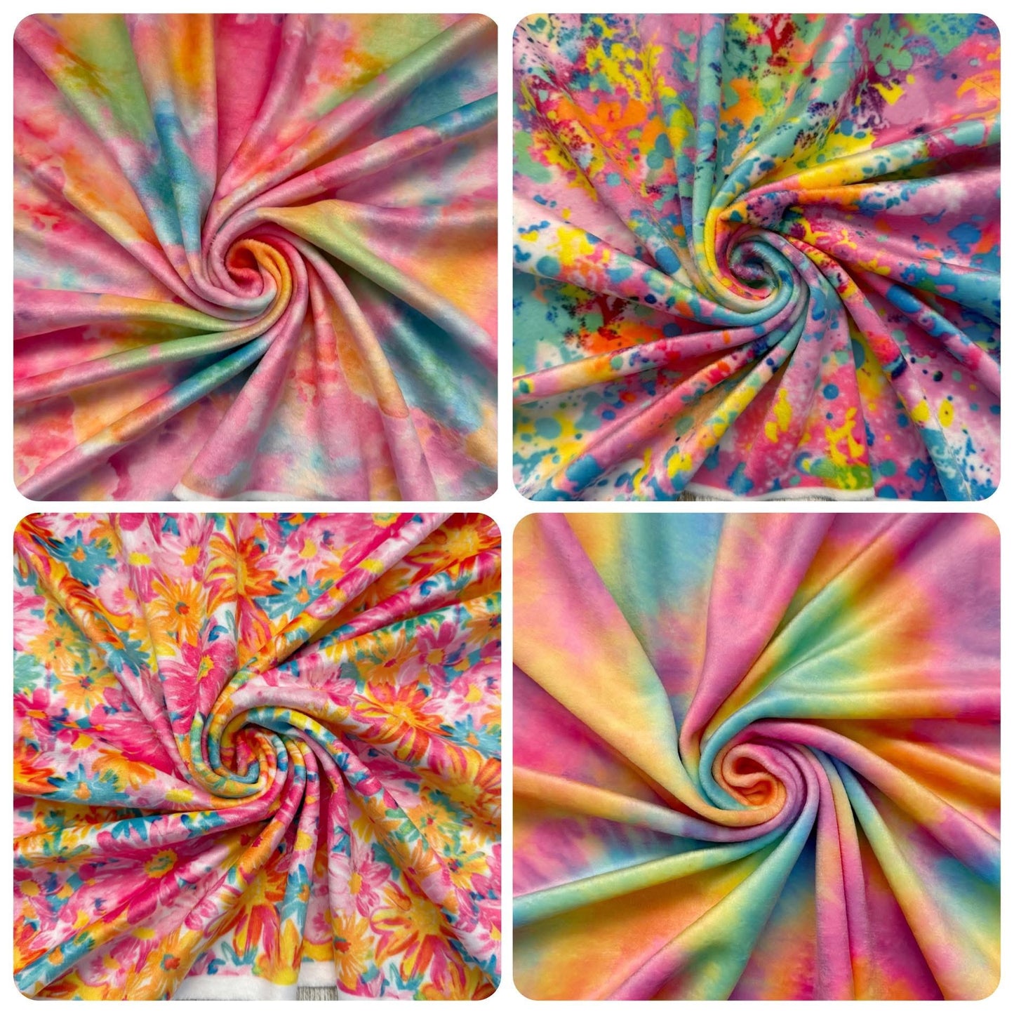 Rainbow Petals - Headwraps