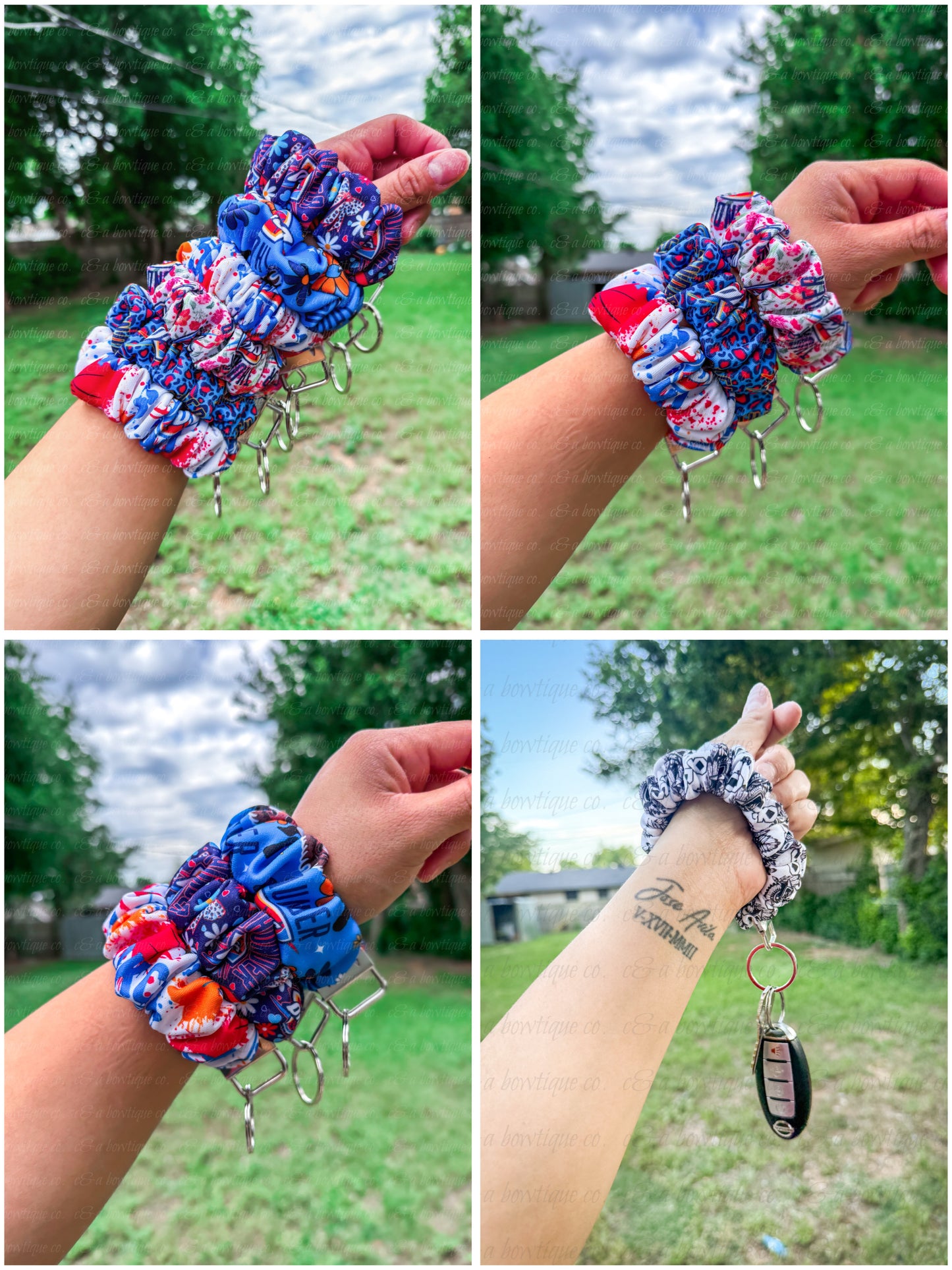 Basketball- Headband / Scrunchies / Keyfobs