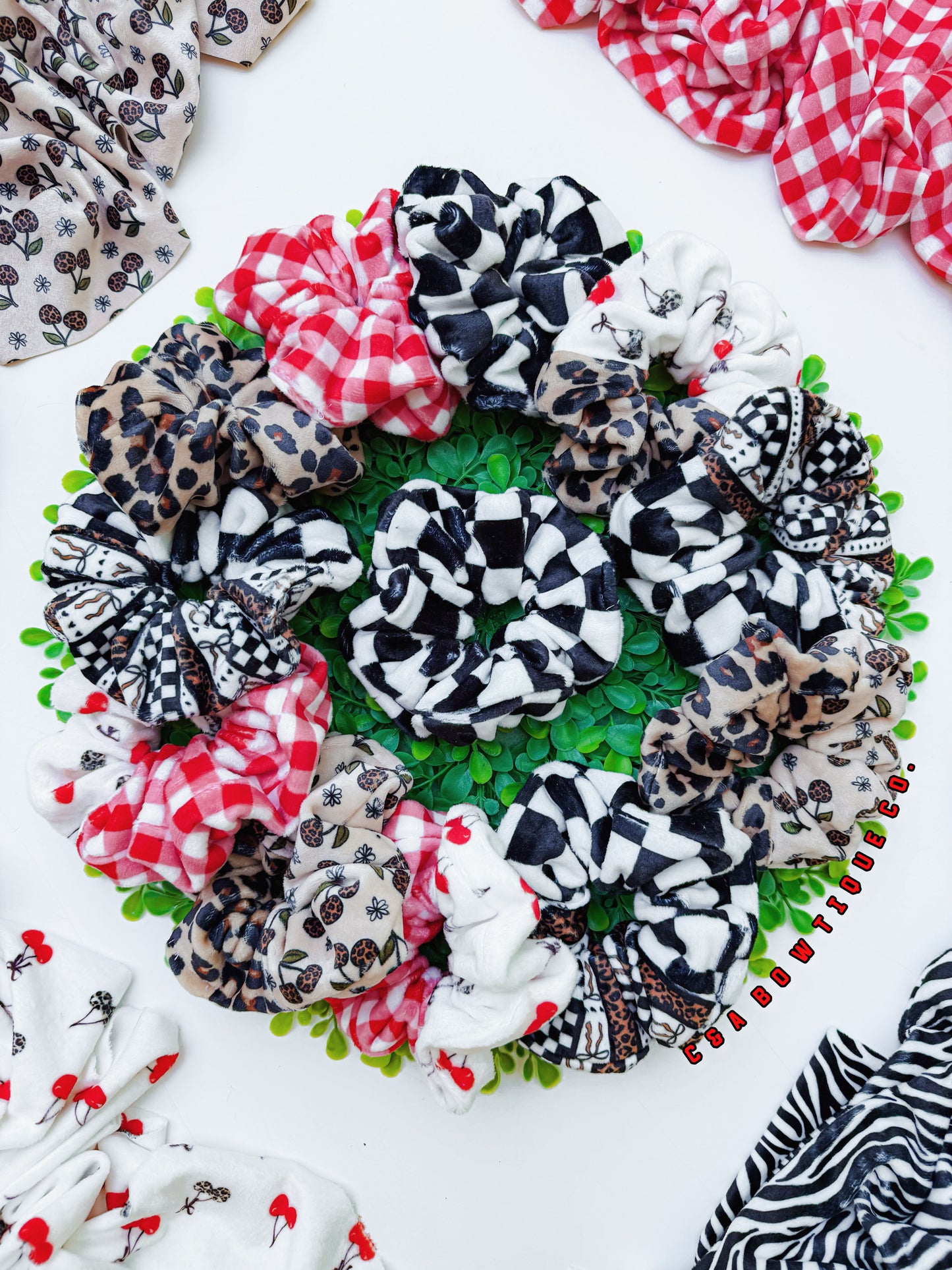 Wild Side Collection - Headbands/ Scrunchies / Key-fob Scrunchie