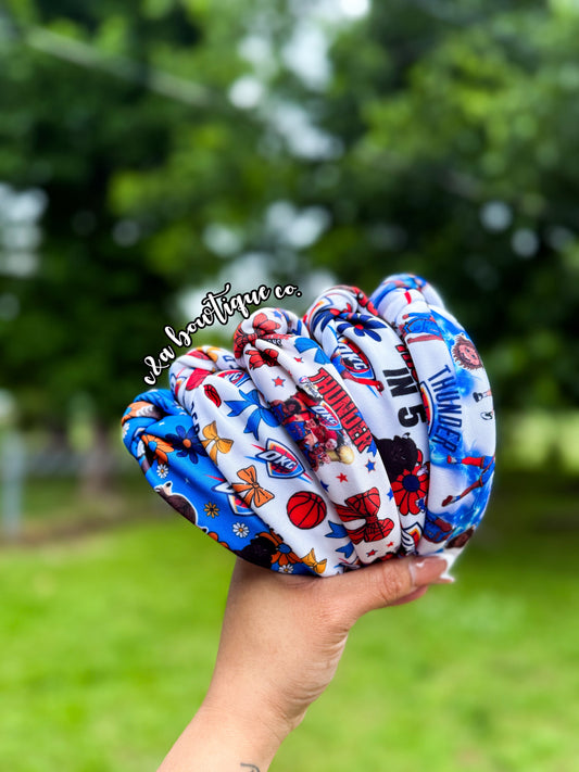 Basketball- Headband & Scrunchies
