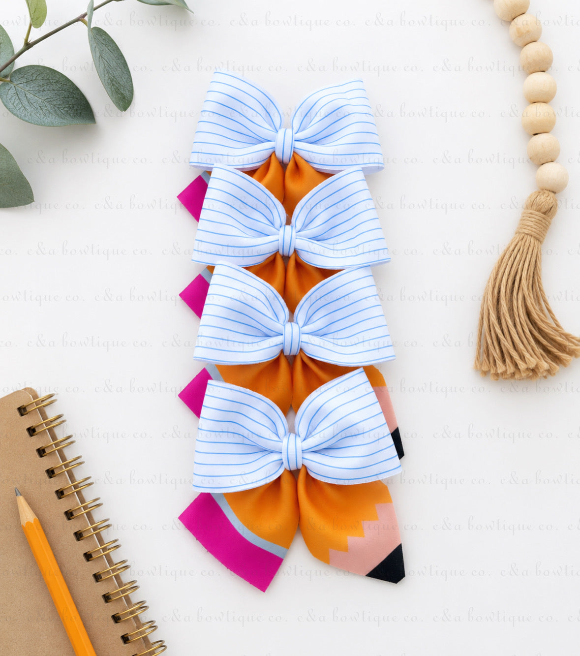 Crayon & Pencil Bows