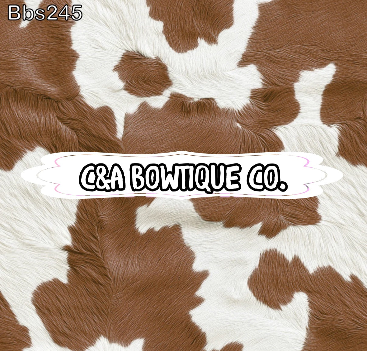 Cowhide- Bows