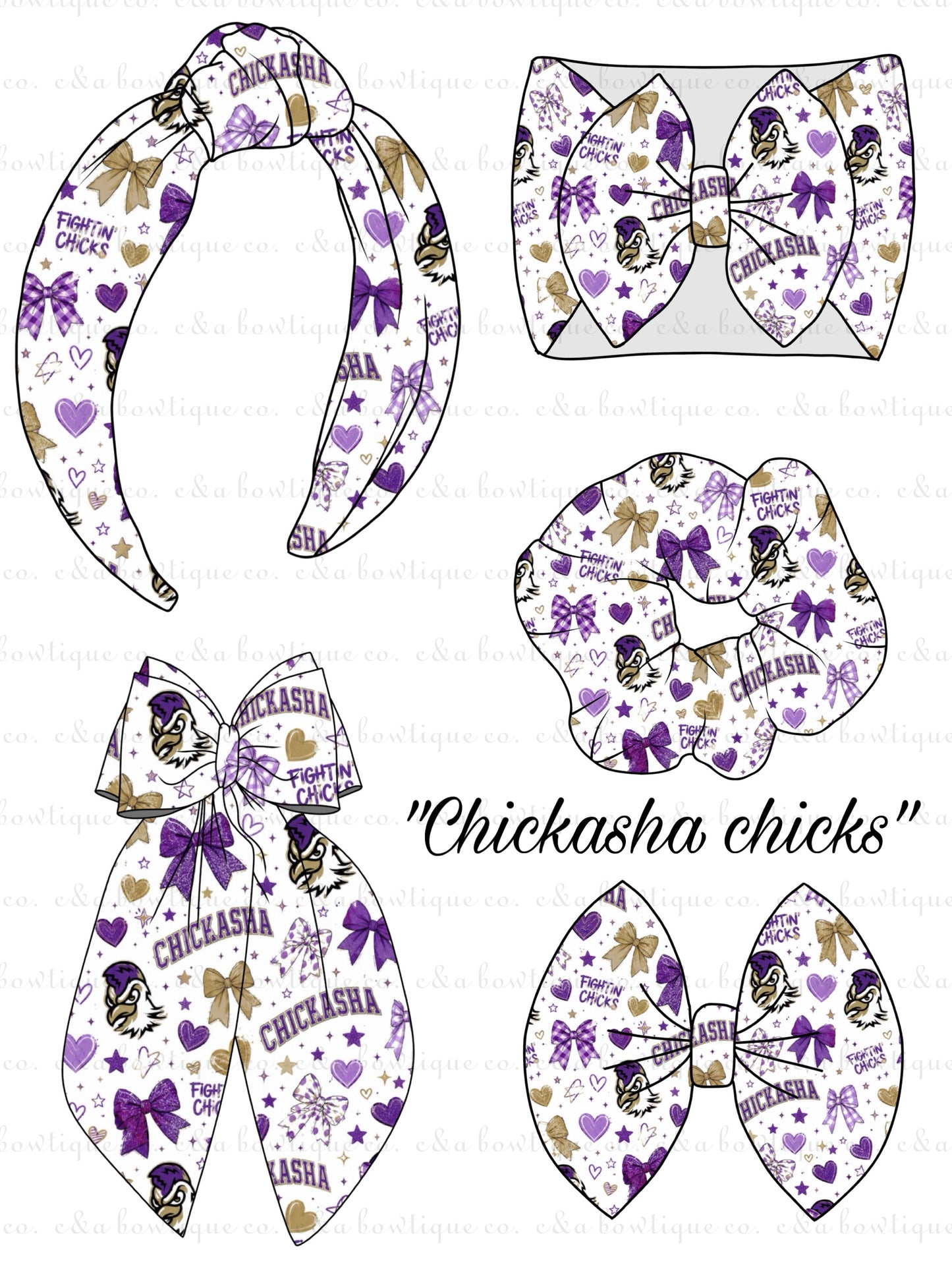 School - Headbands/ Scrunchies / Key-fob/ Lanyards