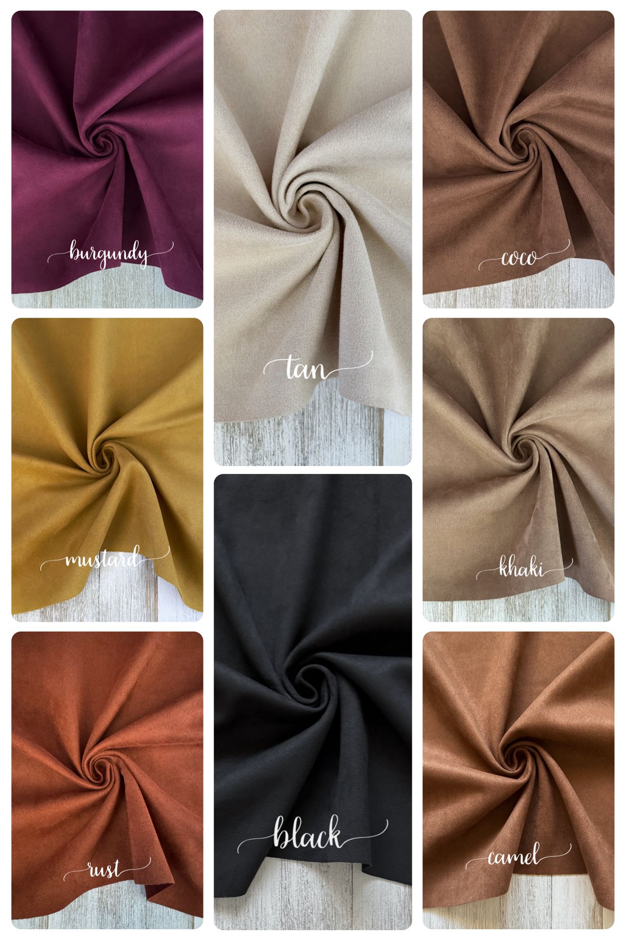 Suede- Headbands/ Scrunchies