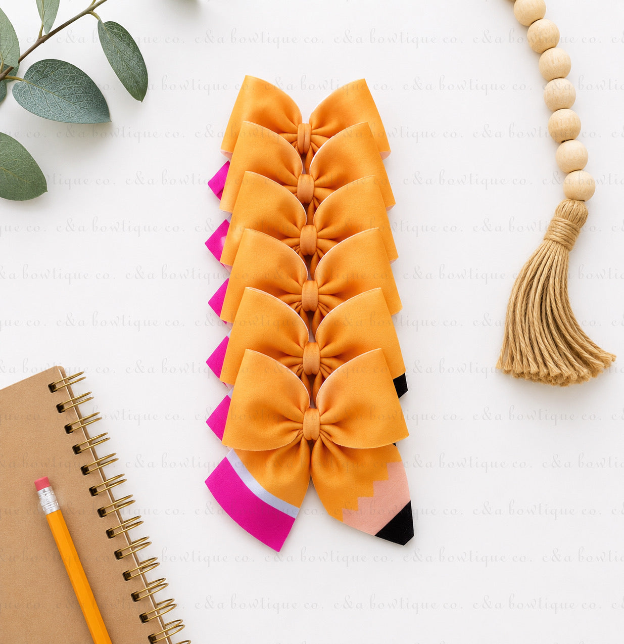Crayon & Pencil Bows