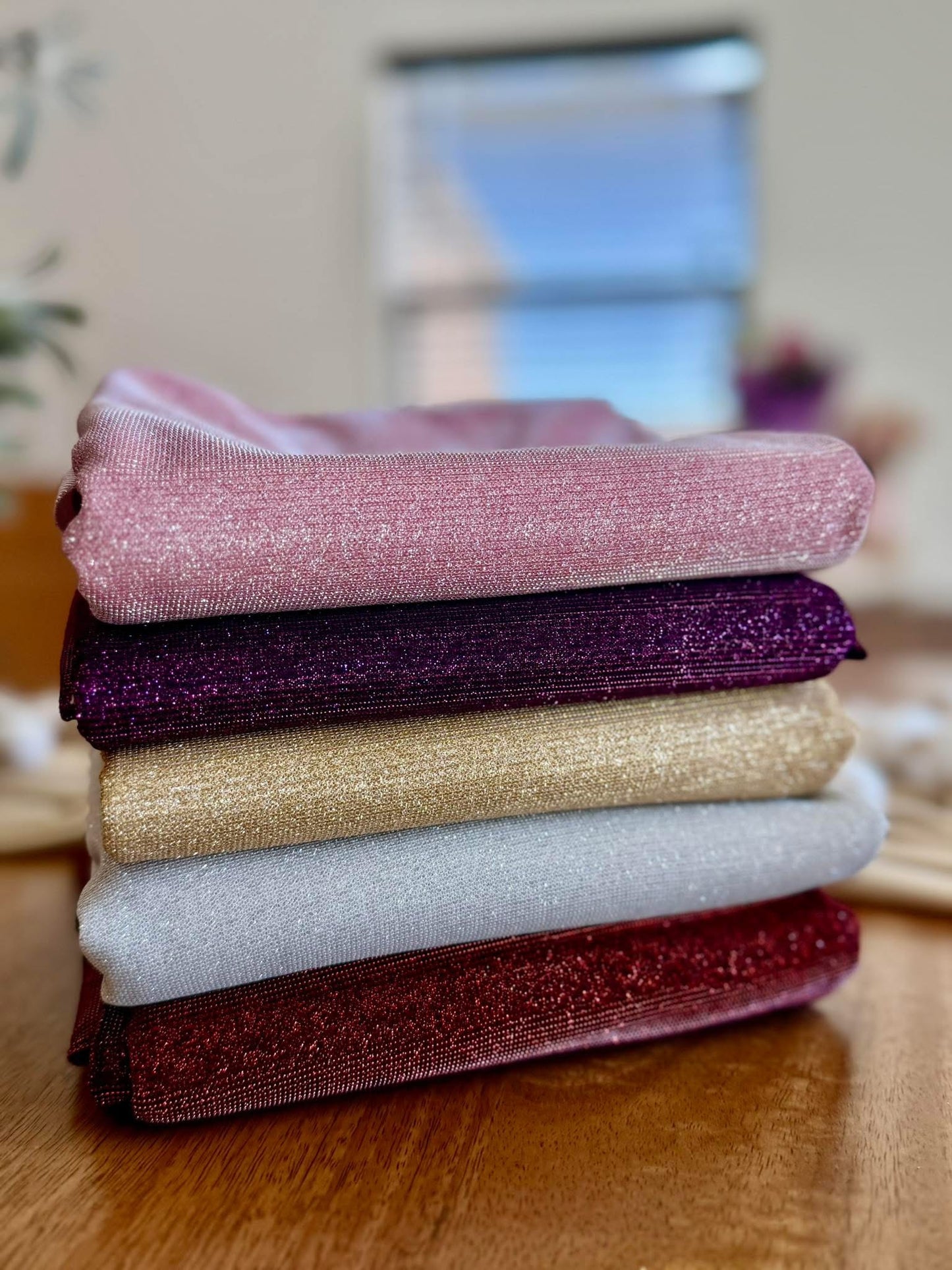 Pink Sparkly Romance
 - Headwraps