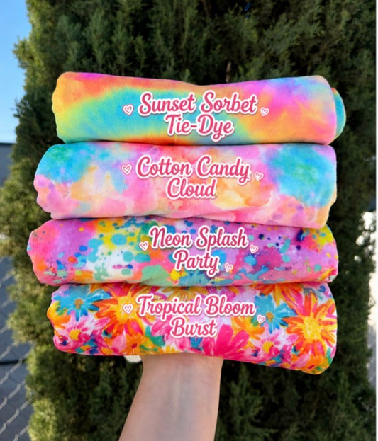 Rainbow Petals- Bows