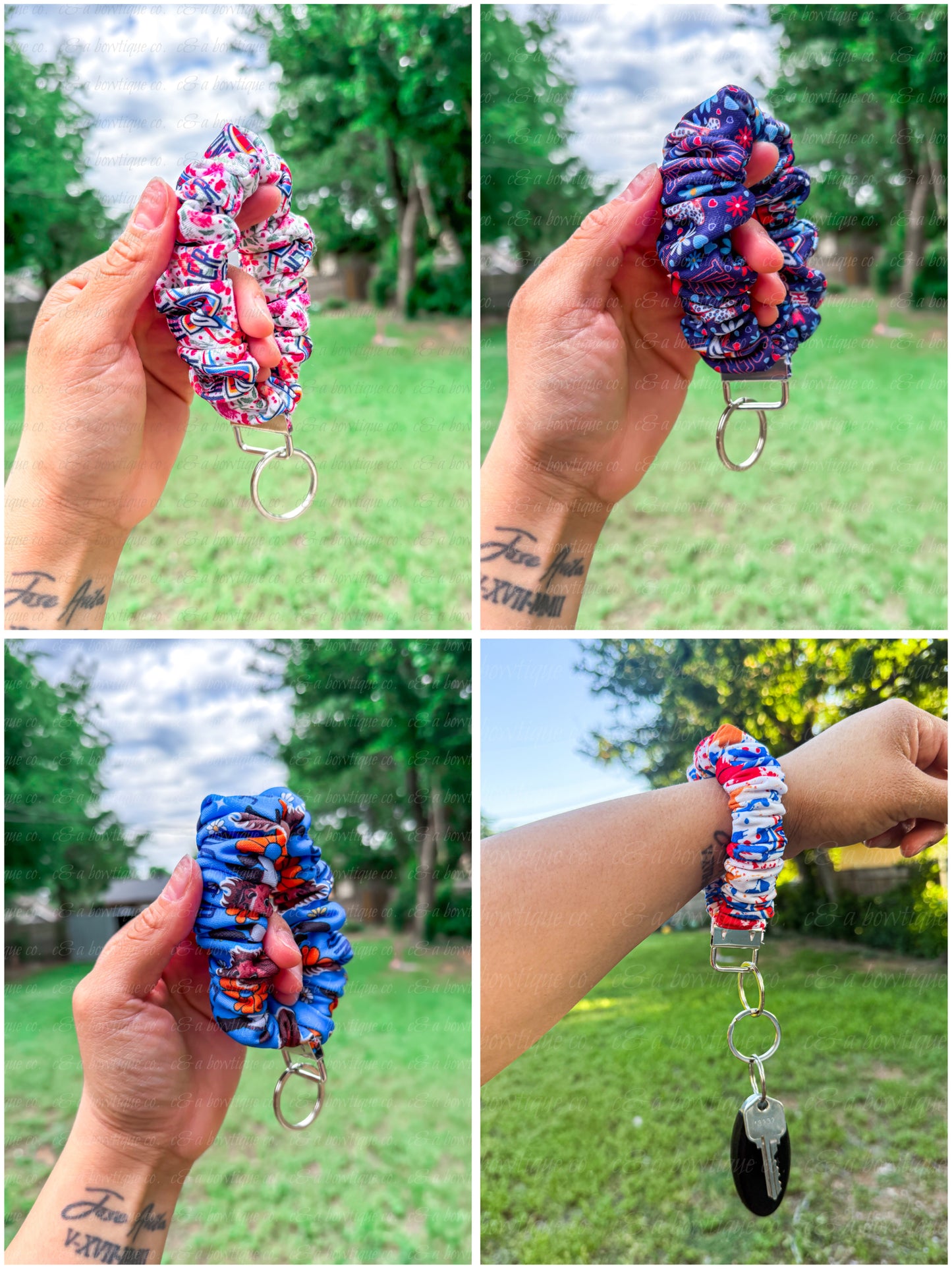 Basketball- Headband / Scrunchies / Keyfobs