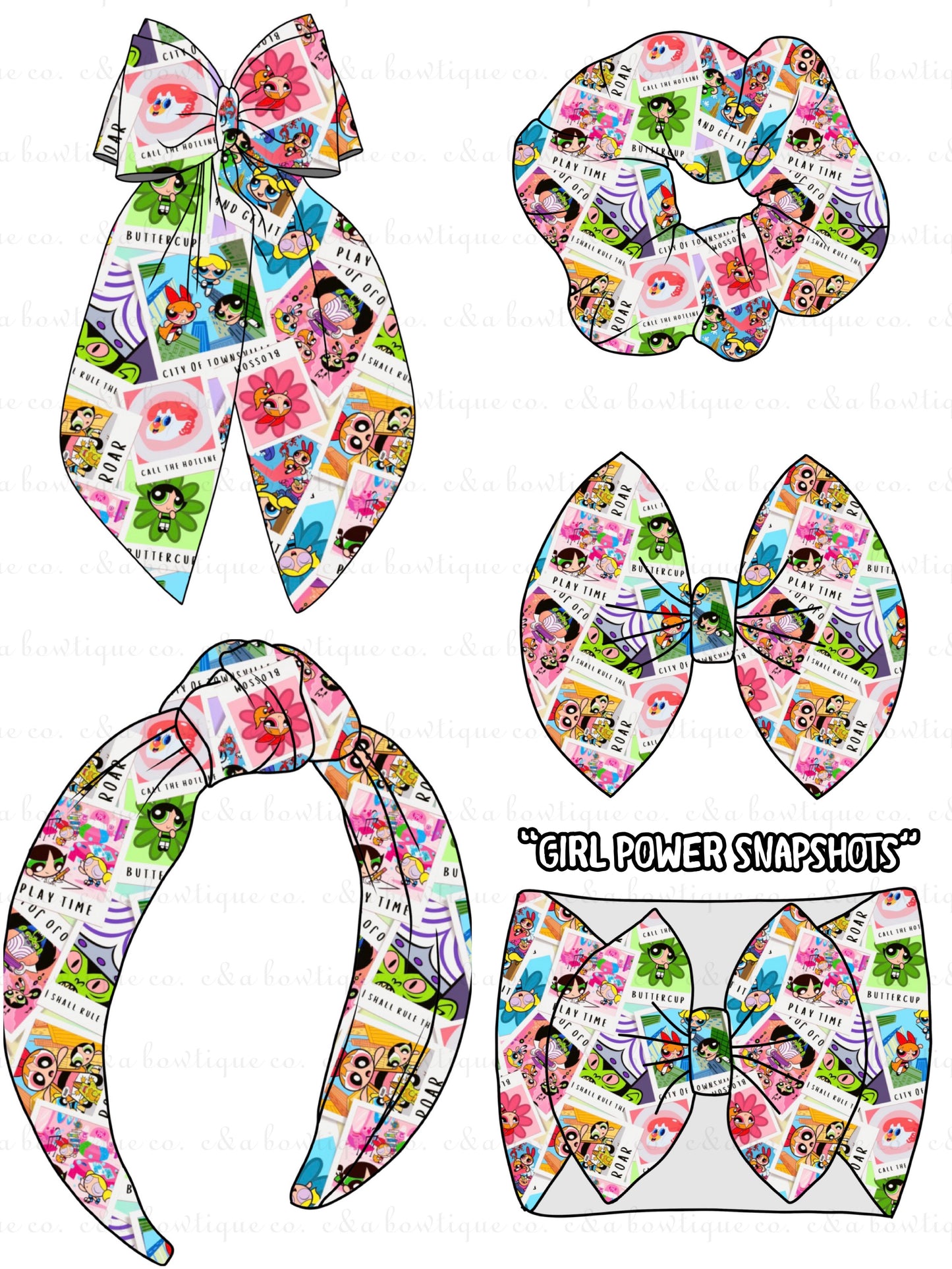 VIP New Prints- Headbands/ Scrunchies / Key-fob / lanyards