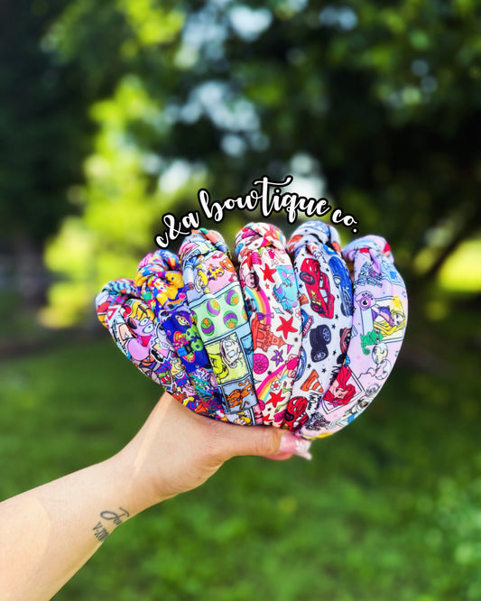 Travel to The 90s - Headbands/Scrunchies