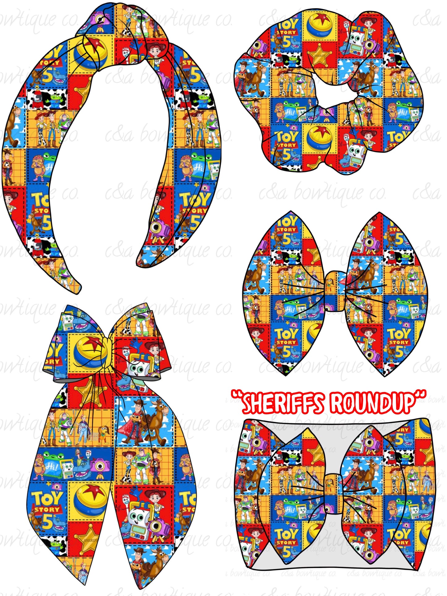 Infinity & Beyond-  Headbands/ Scrunchies / Keyfob Scrunchies