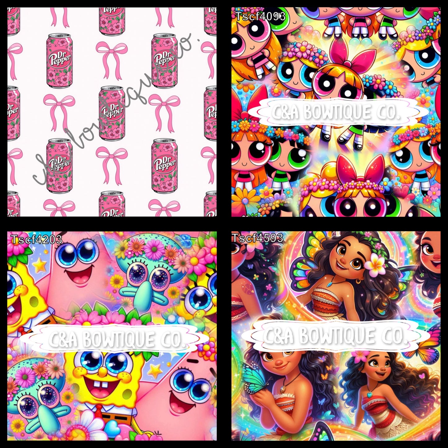 Cartoon Clubhouse- Bows